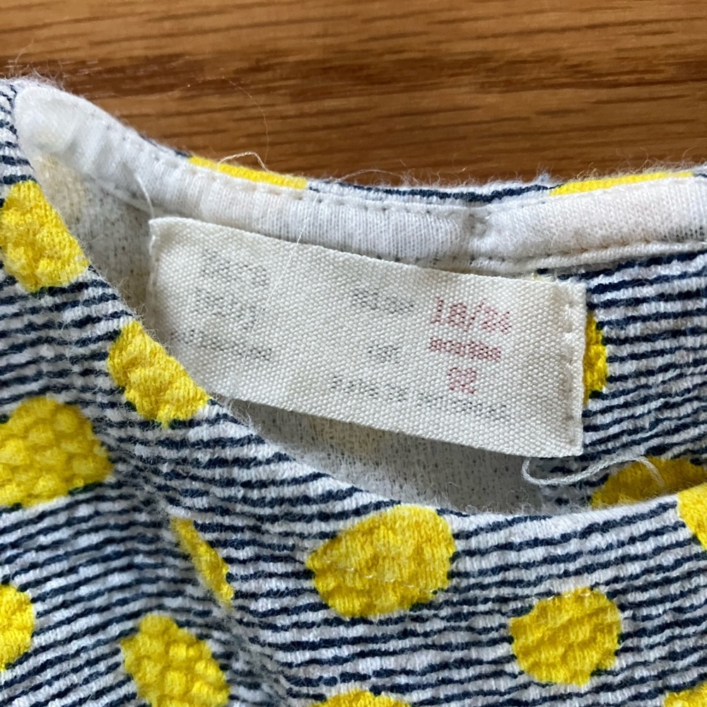 Zara Kids Polka Dot Dress 18/24 Months - Picture 3 of 4